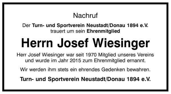 Josef Wiesinger