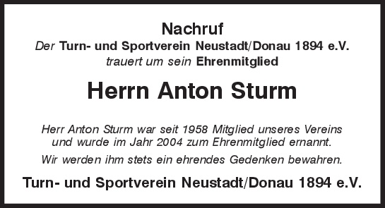 Sturm Anton