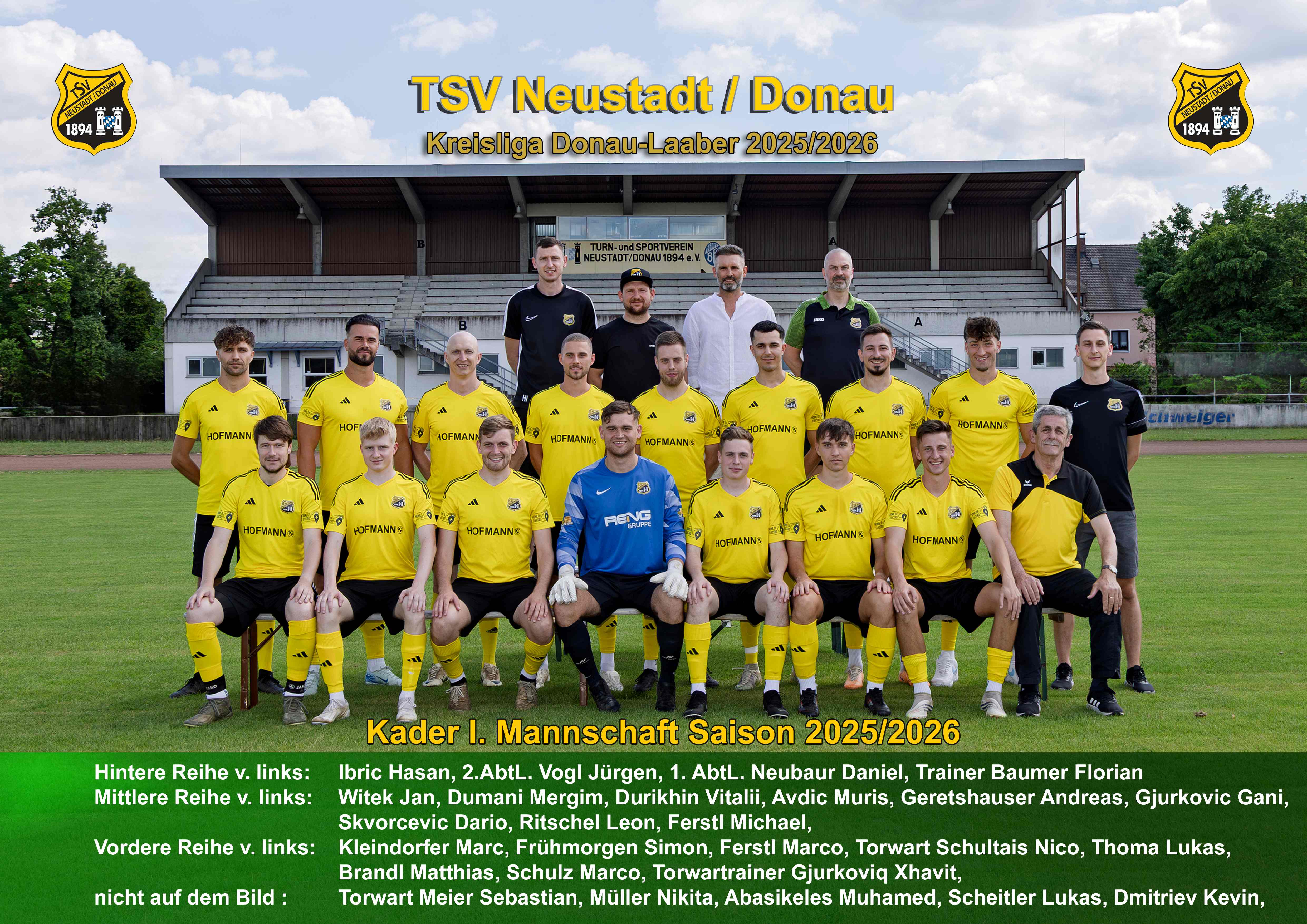 A-Junioren Mannschaft TSV 2022 2023