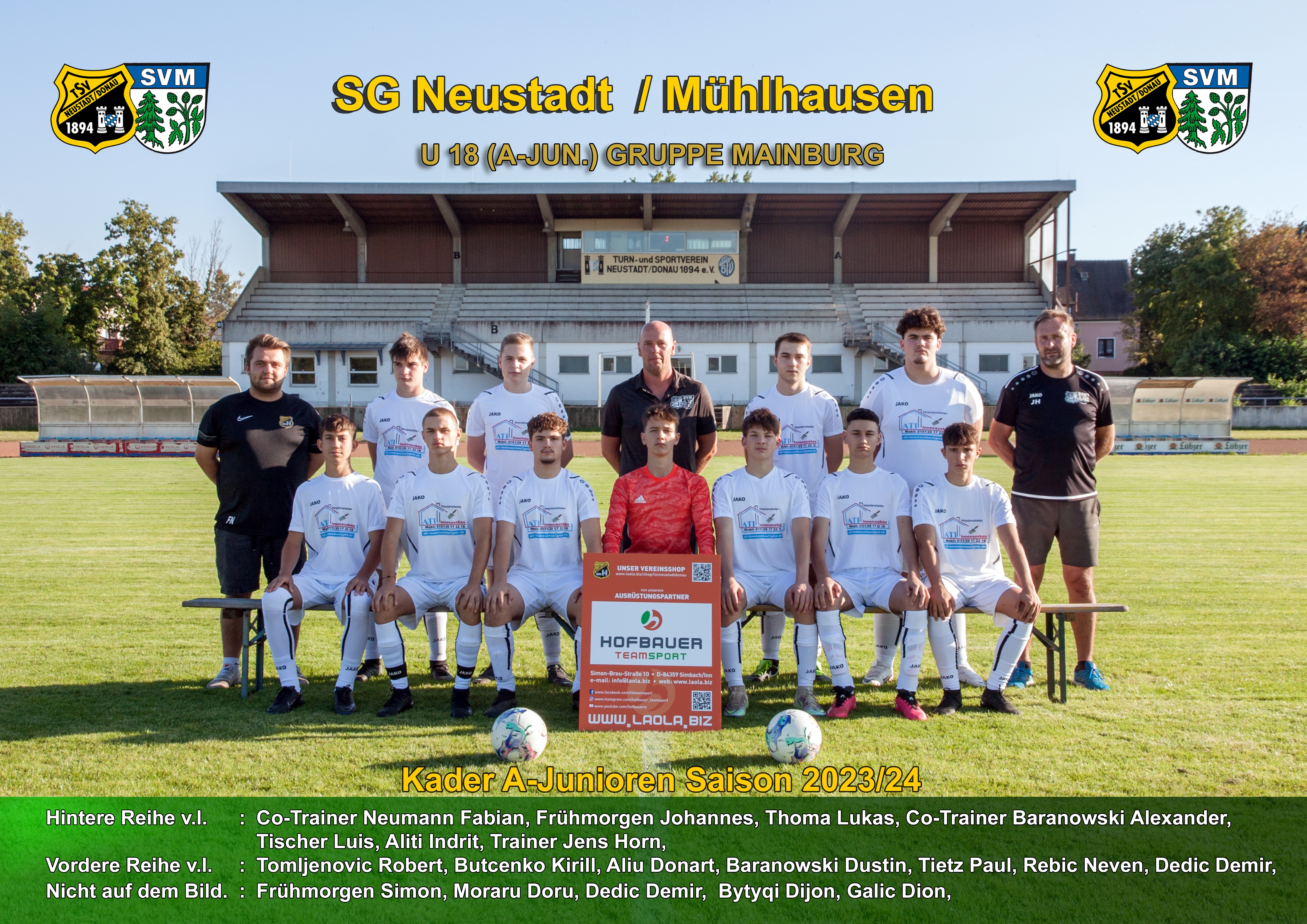 A-Junioren Mannschaft TSV 2022 2023