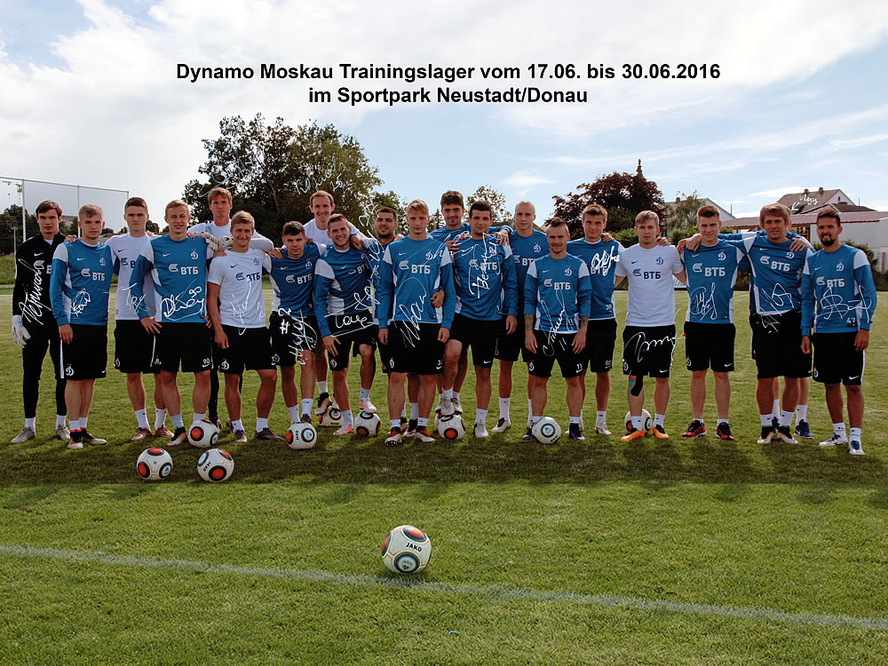 Mannschaftsbild Dynamo Moskau
