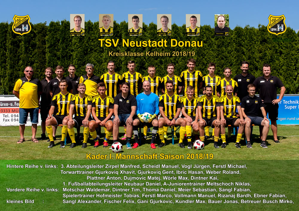 1 Mannschaft 2018 2019