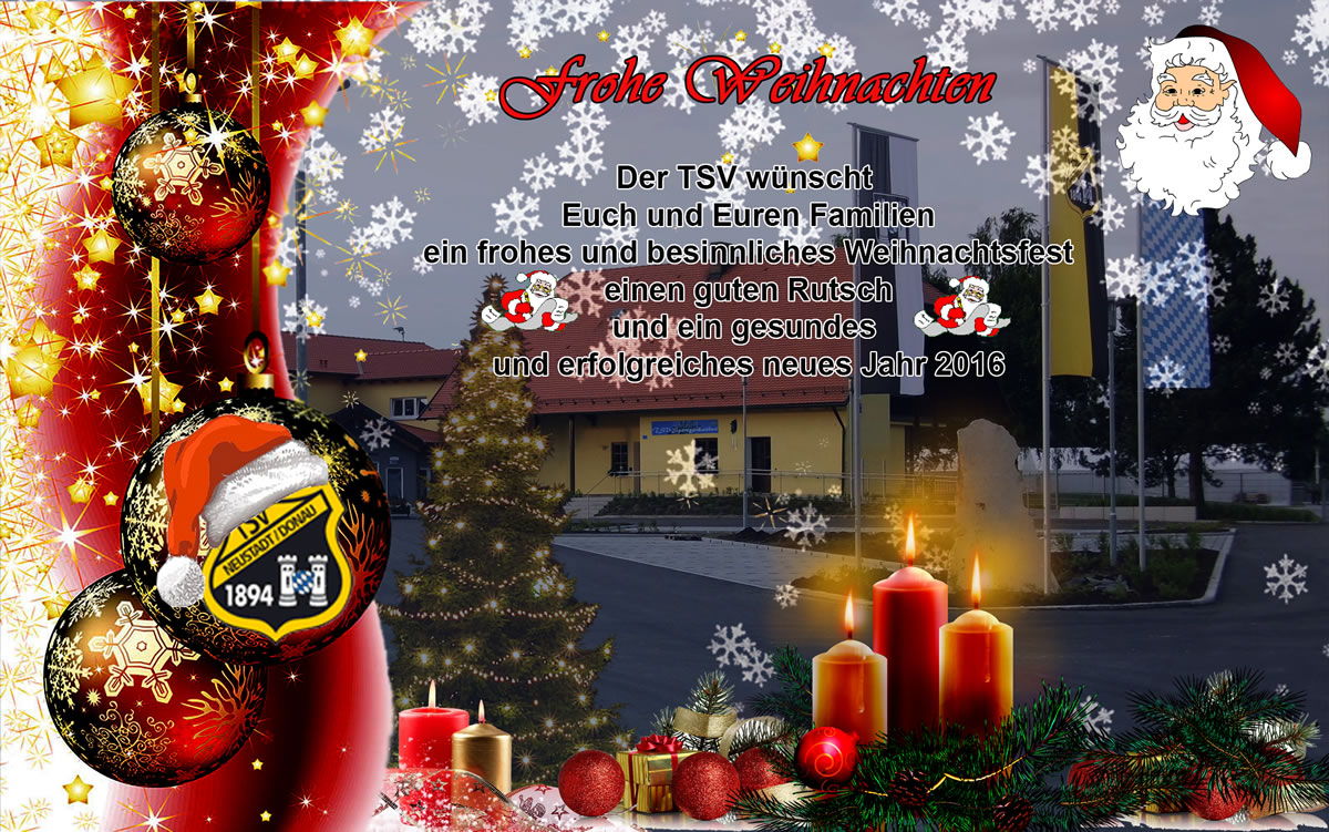 Frohe Weihnachten TSV Neustadt 2016