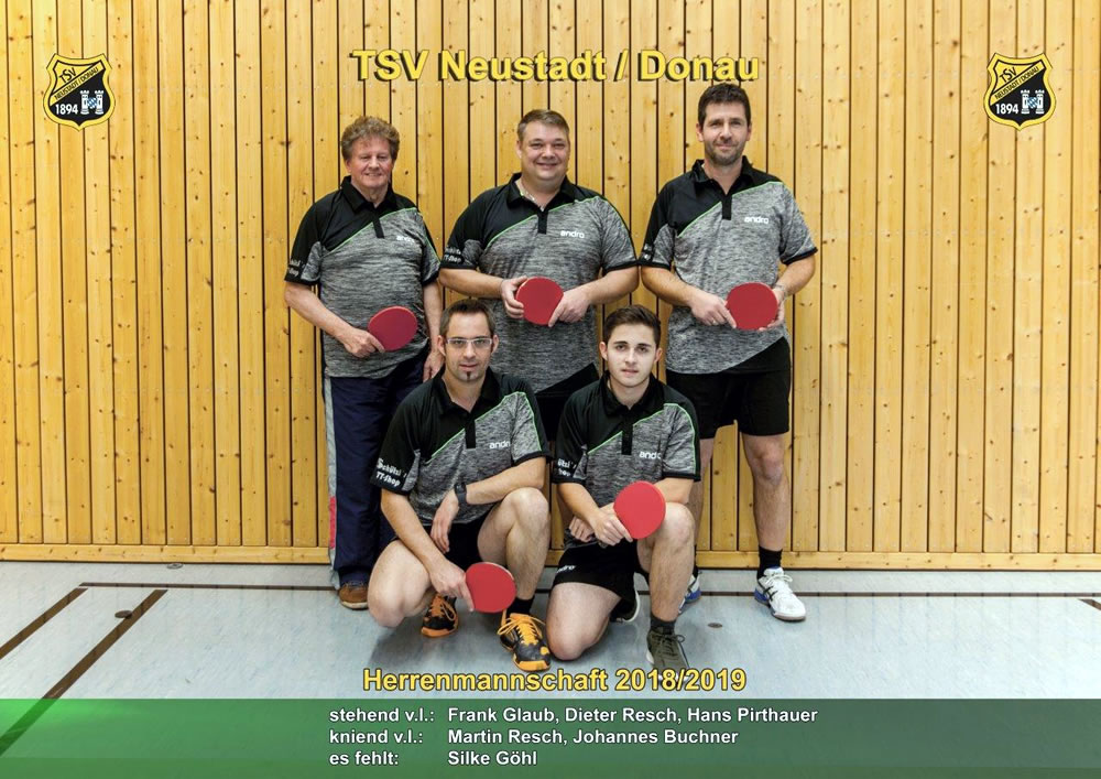1 Mannschaft TSV 2018 2019